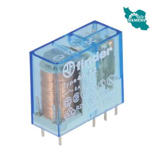 رله 12VDC دو کنتاکت 8آمپر فیندر مدل 405290120000