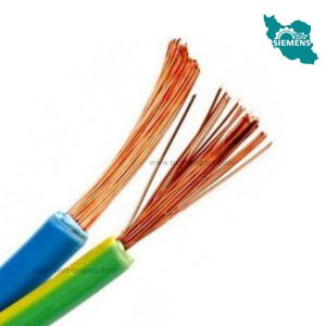 سیم افشان 1 در1 زر کابل (آلبا) 0/75 افشان تک رشته