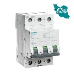 کلید مینیاتوری سه پل 4 آمپر زیمنس مدل 5SL6304-7