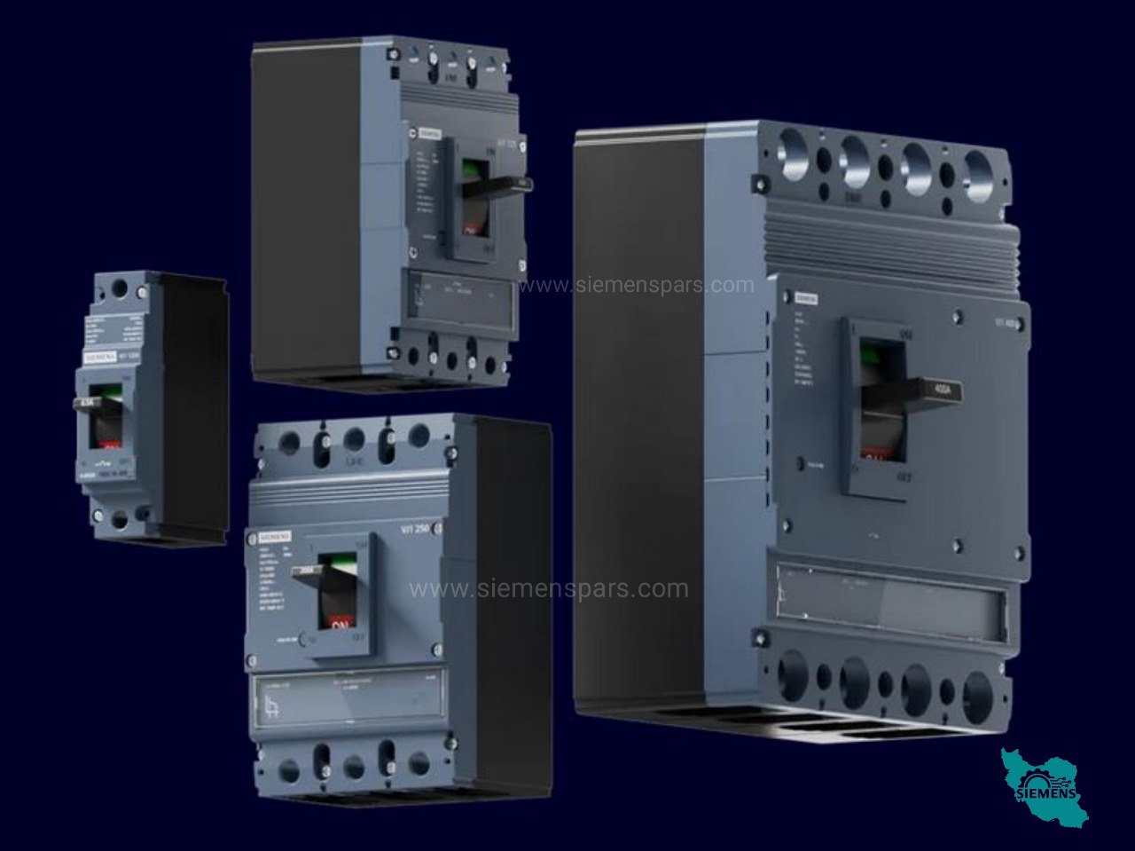 کلید اتوماتیک ر سه پل زیمنس سری 3VJ